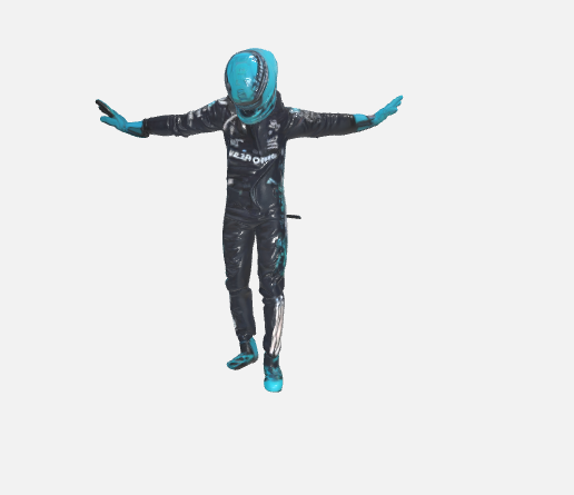👤 George Russell - Figure・ OBJ File for 3D printing・Cults