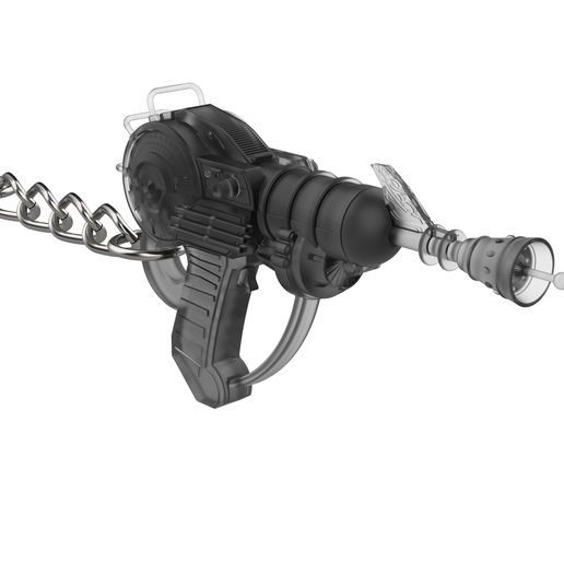 Ray_Gun_Keychain_1.3116.jpg Llavero - Ray Blaster - CoD - Modelo 3d imprimible - Archivos STL