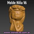 niña-v6-2.jpg Girl Pot Mold V6