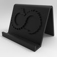 6.jpg Бесплатный STL файл dragon smarphone holder・3D-печатный объект для загрузки