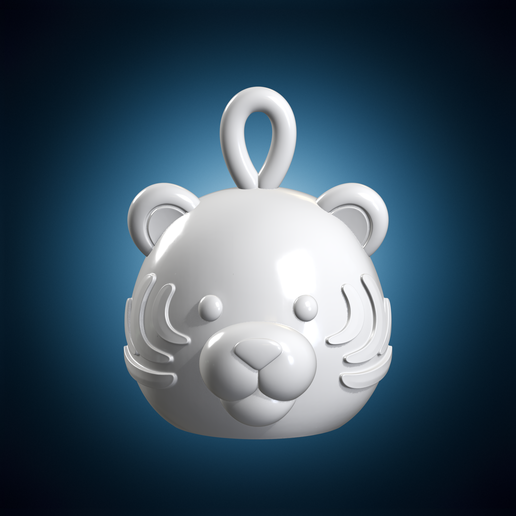 Chibi Tiger Pendant