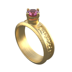 untitled.123.png Download STL file Scrafted ring • 3D print design, shoesjewelerydesign