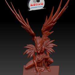 Death Note 1.PNG STL file Death Note - Ryuk・3D print model to download