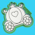 princess-carriage-carruaje-princesa-magico-01.jpg 🏰👑 Princess Carriage Cookie Cutter - Enchanted Ride - Princess Carriage Cutter - Magical Ride