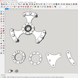 Sketchup_complete_model.png Megaspinner (big fidget spinner)