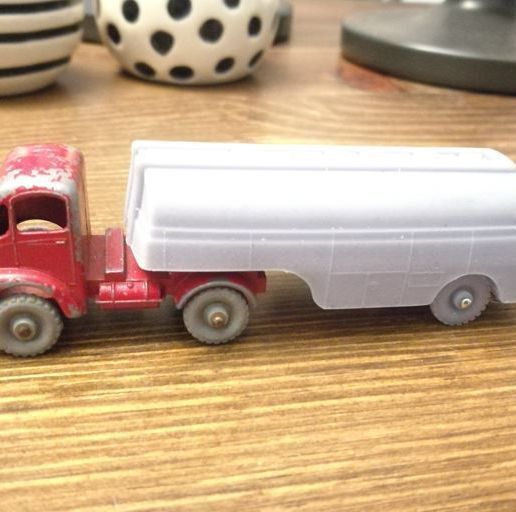 🚐 LESNEY MATCHBOX MAJOR PACK M8-A Mobilgas Petrol Tanker Trailer