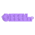 dash_berlin.STL dash berlin - keychain logo