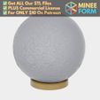 Highly-Detailed-Moon.jpg Highly Detailed Educational Moon Model for Science Learning MineeForm FDM 3D Print STL File
