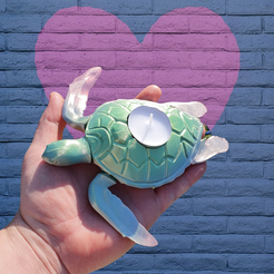 PhotoRoom-20220317_111426-2.png Fichier STL Bougie Tortue de mer Edition Chingle・Objet pour imprimante 3D à télécharger