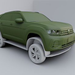 1.png Файл STL Volkswagen Teramont X 2021・3D-печатная модель для загрузки