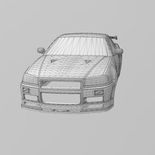 Nissan GT-R R34 Skyline 1:24 & 1:25 Scale 3D model