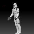 screenshot.400.jpg STAR WARS .STL The Clone Wars OBJ. Clone Trooper phase 1 and 2 3d KENNER STYLE ACTION FIGURE.