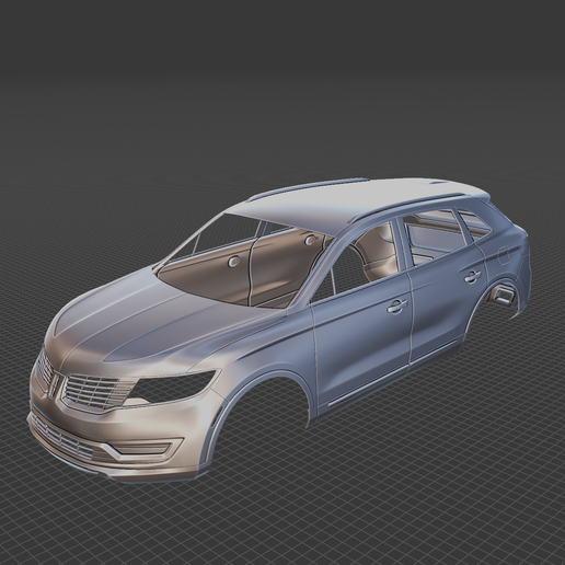 Lincoln MKX 2019 Body Ready for 3D Printing