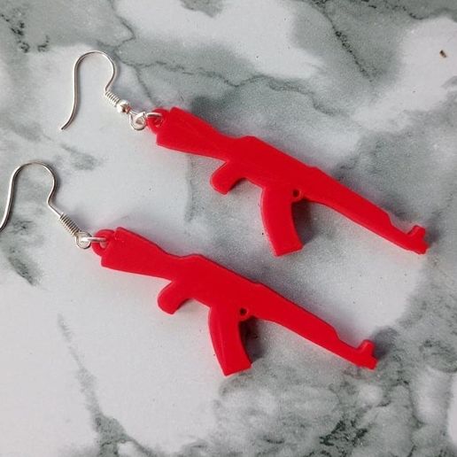 AK-47 hoops 3D model