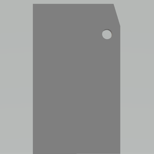 Tokyo Marui Airsoft 1911 trigger flat type 3D model