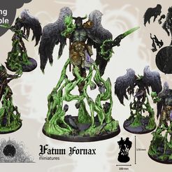 demonic-lord-of-fate-color-1.jpg Demonic avatar- Pre-supported for 100 and 60 mm. base
