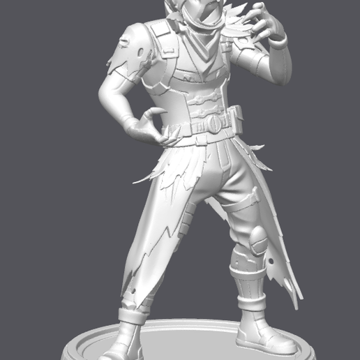 🦸 Fortnite Ravenpool figure・ 3MF File for 3D printing・Cults