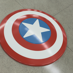 Scudo_Capitan_America_2023-Oct-24_001.png Clip désodorisant pour voiture Captain America
