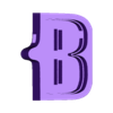 Base_B.stl Alter Bridge Logo Sign Lamp