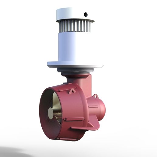 Azipod 25mm for Modelship 3D model