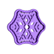 vlocka tenci v1.stl резак для печенья в виде снежинки
