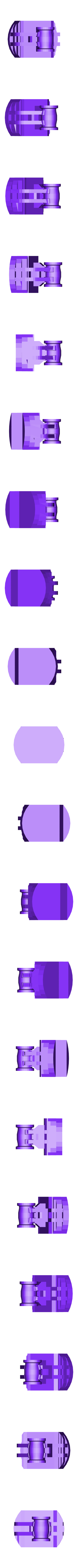 3DPrintedRailbike-FrontHubCapx1.stl Chasis de bicicleta de ferrocarril
