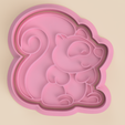 Ardilla-cute.png Forest animals cookie cutter set (Forest animals cookie cutter)