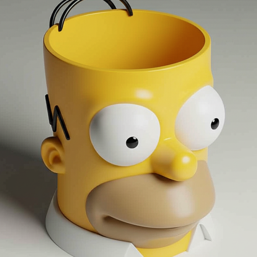 HOMER SIMPSON 3D popcorn bucket
