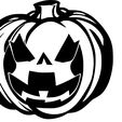 Citrouille-simple-8.jpg 10 SVG Files - Halloween Pumpkin - Silhouettes - PACK 1