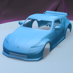 a.png STL file NISSAN 370Z NISMO 2009 (1/24) printable car body・Design to download and 3D print