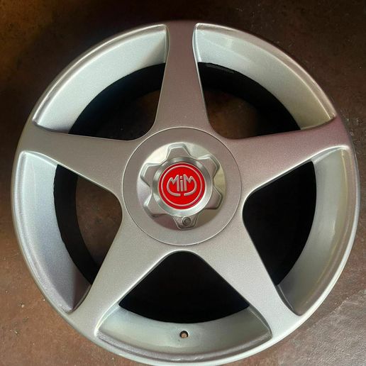 STL file MIM SPEEDLINE WHEELS RIMS CHROME LOGO REPLACEMENT CENTER CAP ...