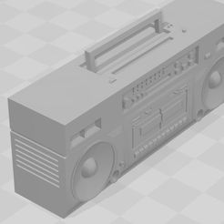 Capture-2.jpg Fichier STL Guetto blaster / boom box radio k7 1/10・Modèle à télécharger et à imprimer en 3D