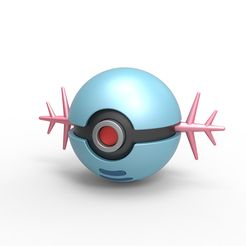 1.jpg Fichier 3D Pokeball Wooper・Design à télécharger et à imprimer en 3D, CosplayItemsRock