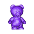 TEDDY OBJ.obj TEDDY 3D MODEL - 3D PRINTING - OBJ - FBX - 3D PROJECT BEAR CREATE AND GAME TOY  TEDDY PET TEDDY KID CHILD SCHOOL  PET