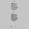 330.png 🐾 Creature Face - Pendentifs à visages d'animaux