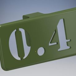 04.jpg Free STL file Ender3 plate Nozzle size・3D print model to download