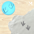 Dinosaur.png Stamp - Animal footprint pair