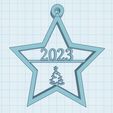 2023.jpg CHRISTMAS TREE ORNAMENT WITH THE WORD "2023". CHRISTMAS TREE ORNAMENT WITH THE WORD "2023".