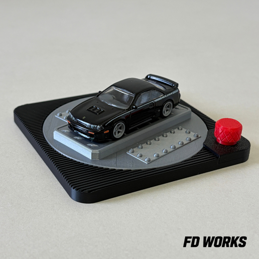 1/64 Scale Rotating Turntable Display Base - No Support