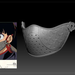 Screenshot_1592.png Inuyasha Sango Mask | Cosplay & Props | Inuyasha Anime Sango Cosplay Accessory