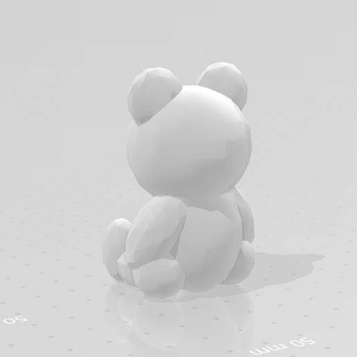 LP_beer_02.png Download STL file Low poly Teddy bear • 3D printable object, eAgent
