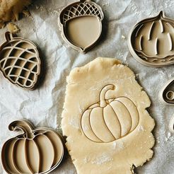 CALABAZA.jpg Archivo STL CORTADOR DE GALLETA CALABAZA OTOÑO・Diseño imprimible en 3D para descargar