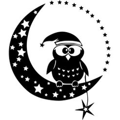 Moon-owl.jpg Fichier STL gratuit Woon + hibou・Plan pour imprimante 3D à télécharger