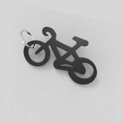 1.jpg STL-Datei bike keyring kostenlos・Vorlage für den 3D-Druck zum herunterladen, fabiosurace