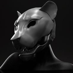 123.40.jpg Lion Mask Stl - Fursuit Mask Base