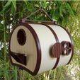 Niche_1.jpg 3D file Birdhouse・3D printing model to download