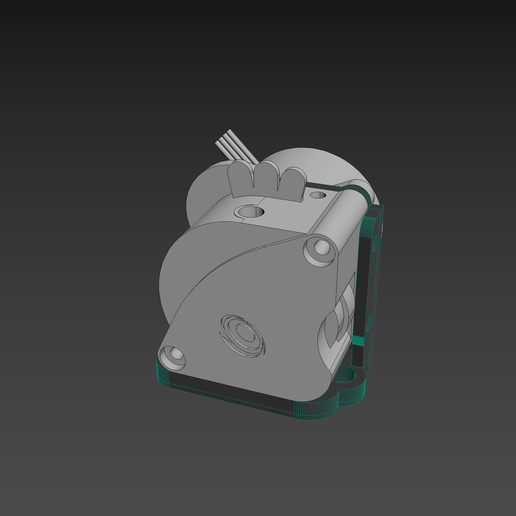 LGX_Lite_Adapter_w_Side_001.png Bondtech LGX Lite Adapter For Orbiter
