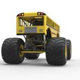 4.jpg Diecast School bus Monster truck Scale 1:25