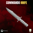 Commando-Knife.png Donman Art March 2022 Collection For Action Figures