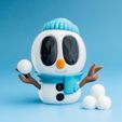 Blob-Lab-Snowman5m.jpg Snowblobs - Mini Modular Articulated Snowman Kunstspielzeug